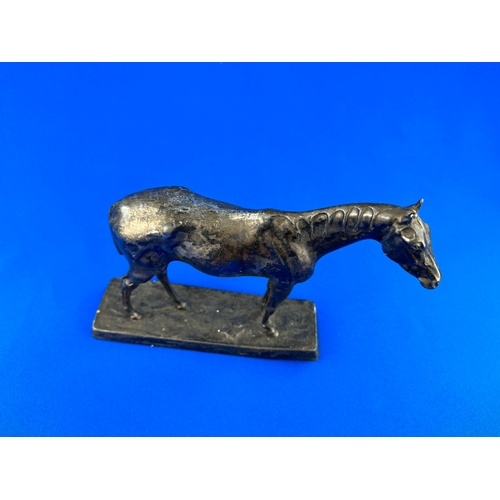 218 - Spelter Horse Figure