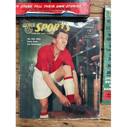 221 - Two 1950s World sports Magazines & other Vintage Publications