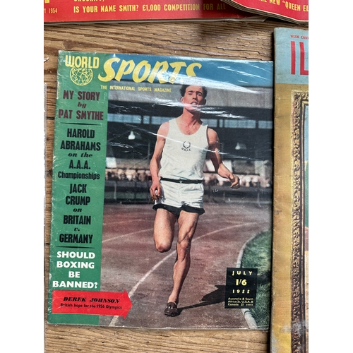 221 - Two 1950s World sports Magazines & other Vintage Publications