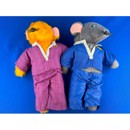 132 - Vintage Roland Rat & Kevin Soft Toys