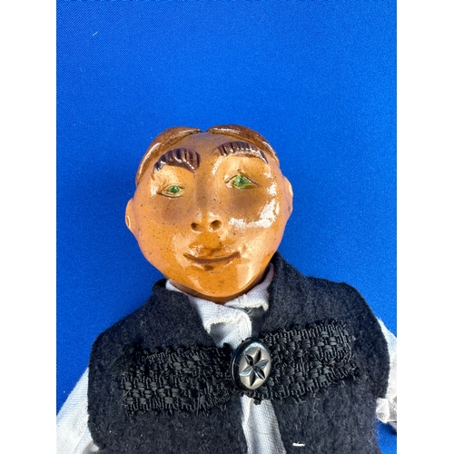 134 - Unusual Handmade Porcelain Doll