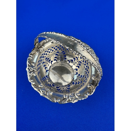 8 - Hallmarked Silver Basket 43.07g