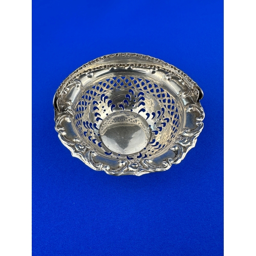 8 - Hallmarked Silver Basket 43.07g