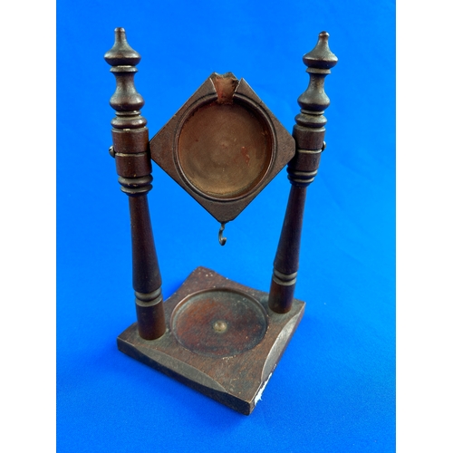 321 - Wooden Pocket Watch Holder