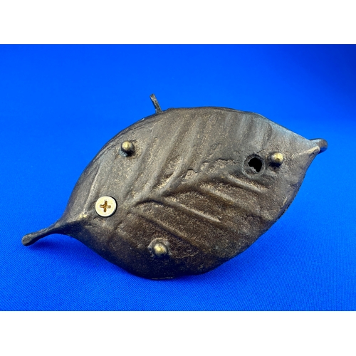 234 - Bronze Mouse Novelty Candle Holder