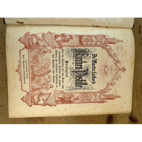 182 - Antique Lutheran Bible