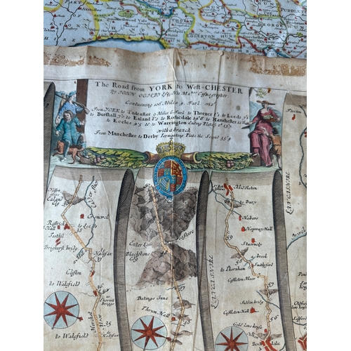 186 - Four Antique Maps including Rob Morden