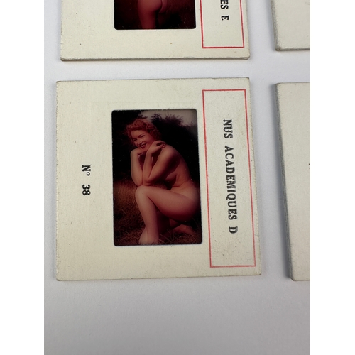 189 - Five Vintage French Glamour Slides - NUS Academiques