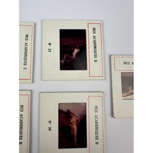 189 - Five Vintage French Glamour Slides - NUS Academiques