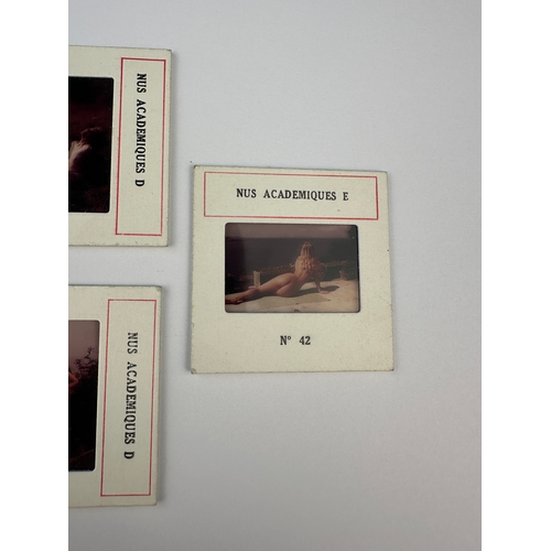 189 - Five Vintage French Glamour Slides - NUS Academiques