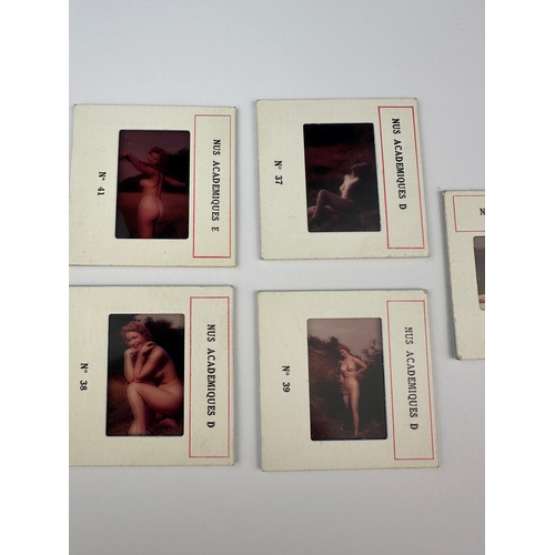 189 - Five Vintage French Glamour Slides - NUS Academiques