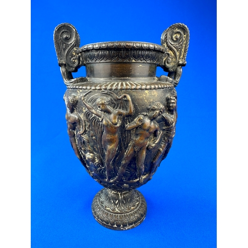 195 - Bronze Model of The Townley Vase standing 22.5 cm tall