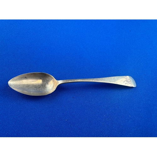 74 - Antique Newcastle Hallmarked Silver Teaspoon