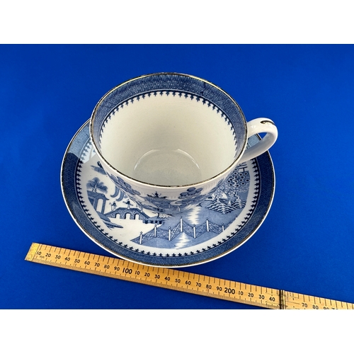 409 - Minton Oversized Cup & Saucer