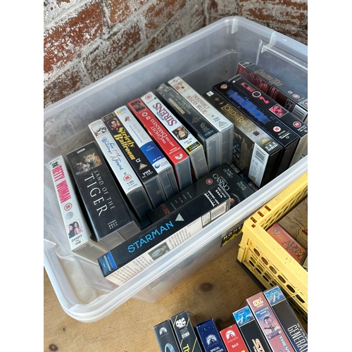 487 - Large Quantity of VHS Tapes including Star Trek