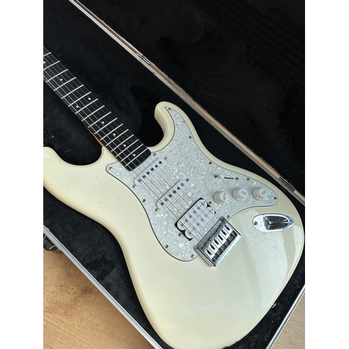 449 - Optek Fretlight 500 Series Electric Guitar in Fender Hard Case