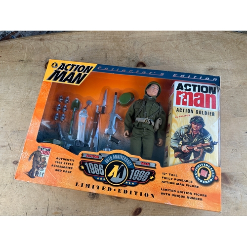 127 - Action Man 1966 - 1996 Limited Edition 30th Anniversary Set - Boxed