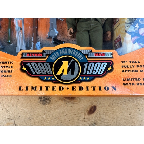 127 - Action Man 1966 - 1996 Limited Edition 30th Anniversary Set - Boxed