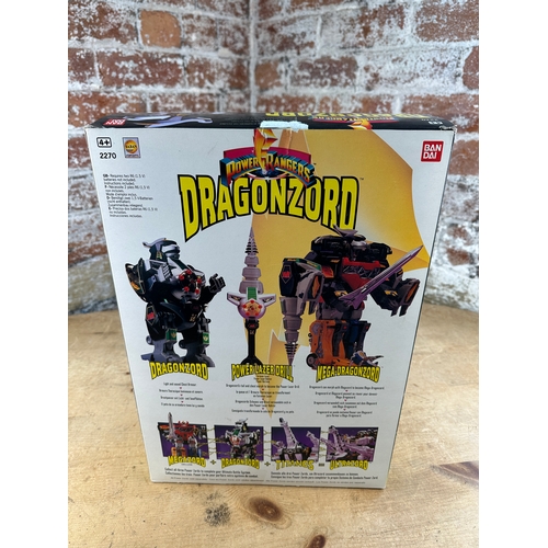 128 - Dragonzord - 1990's Bandai Mighty Morphin Power Rangers 1st Edition Boxed