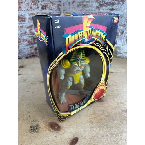 129 - King Sphinx, Evil Space Aliens - 1990's Bandai Mighty Morphin Power Rangers 1st Edition Boxed