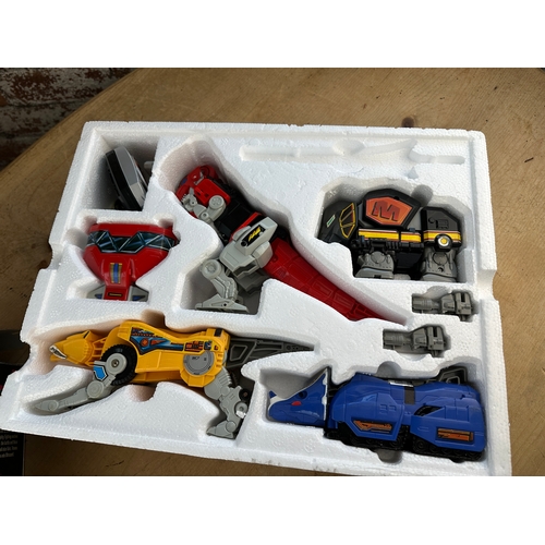 131 - Megazord Deluxe Set - 1990's Bandai Mighty Morphin Power Rangers 1st Edition Boxed