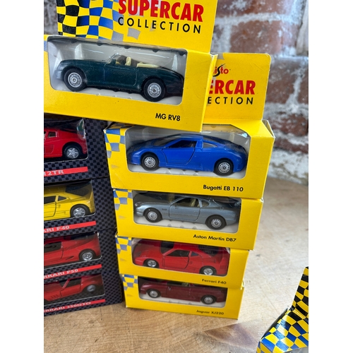 113 - Maisto Supercar & Shell Supercar Collection Diecast Models