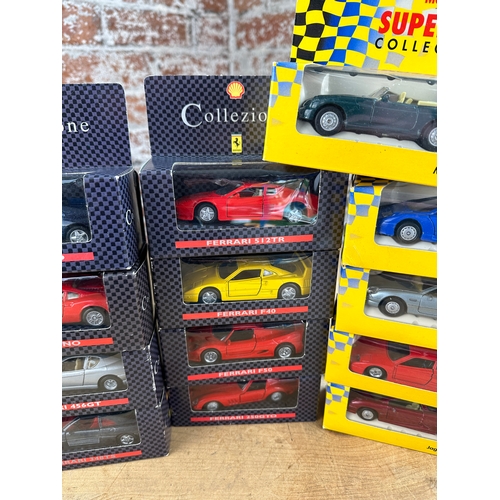 113 - Maisto Supercar & Shell Supercar Collection Diecast Models