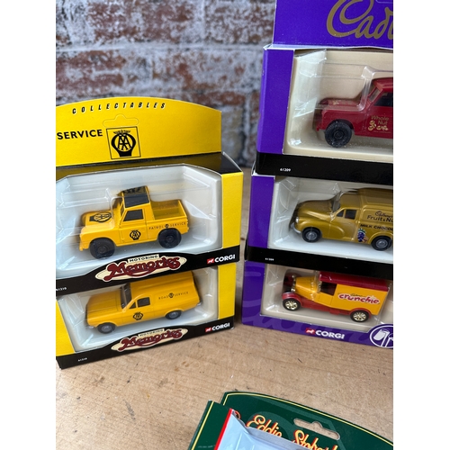 114 - Group of Corgi Advertising & TV Diecast Models