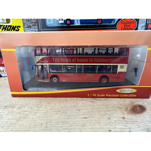 118 - Group of Diecast Model Busses including CMN, Exclusive First Editions & Others