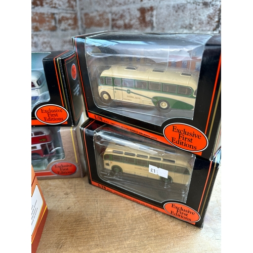 118 - Group of Diecast Model Busses including CMN, Exclusive First Editions & Others