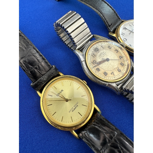 396 - Group of Vintage Gents Watches