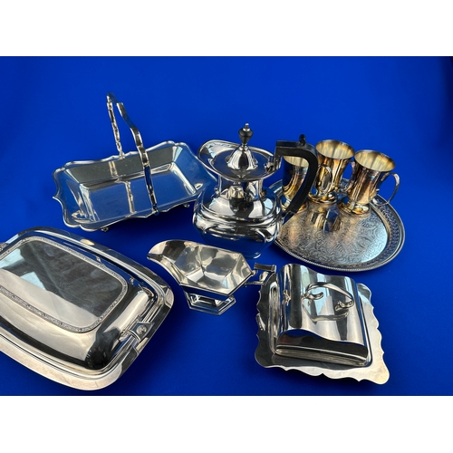 301 - Group of Silver Plate & EPNS Items