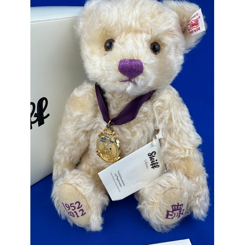 94 - Limited Edition Steiff Collectable Teddy Bear - Diamond Jubilee No.947