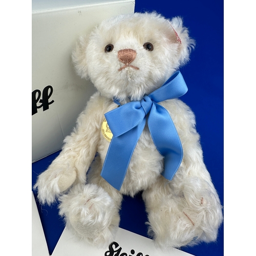 96 - Limited Edition Steiff Collectable Teddy Bear - George the Steiff Royal Baby Bear  No.2123