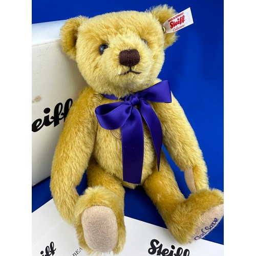 98 - Limited Edition Steiff Collectable Teddy Bear - God Save The Queen No.308