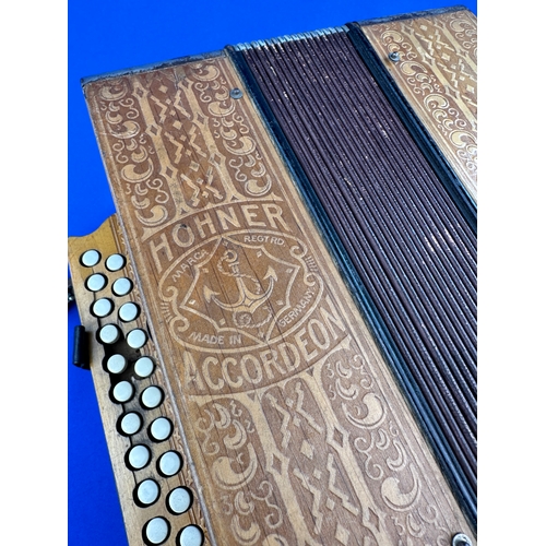 446 - Vintage Hohner Accordian