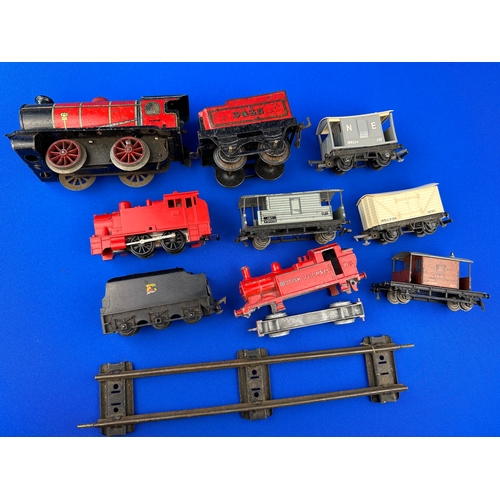 90 - Tinplate Clockwork Hornby Train etc.