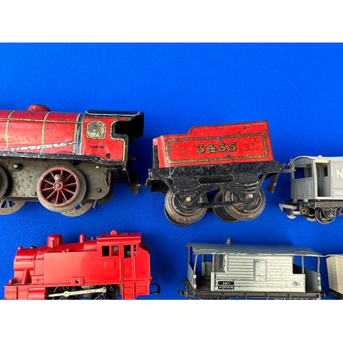 90 - Tinplate Clockwork Hornby Train etc.