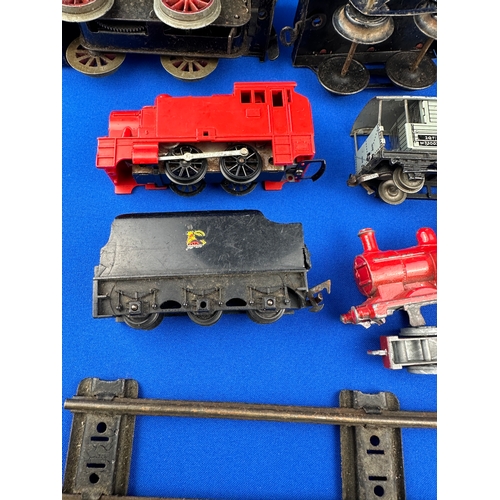 90 - Tinplate Clockwork Hornby Train etc.