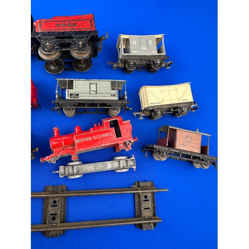 90 - Tinplate Clockwork Hornby Train etc.