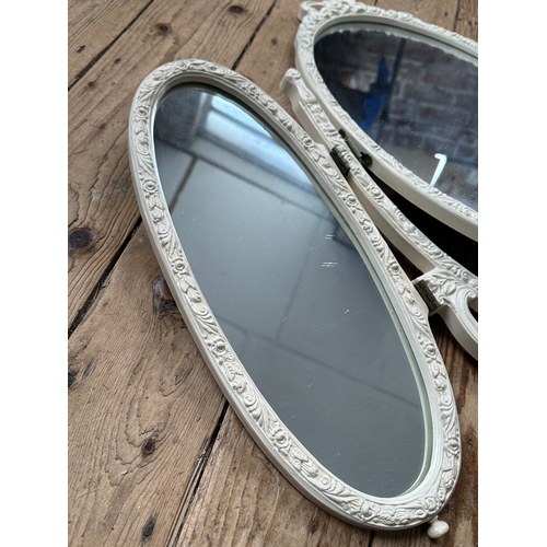 609 - Triple Dressing Table Mirror