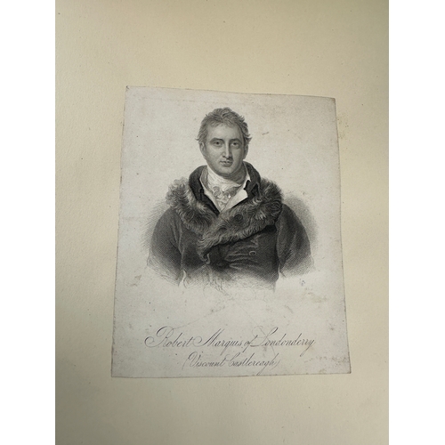 318 - Album of Steel Engraving Portraits