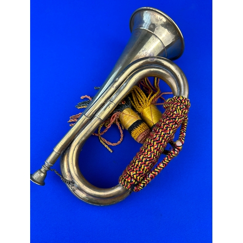 448 - Brass Bugle Horn