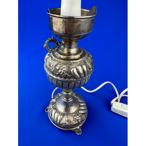 45 - 925 Silver Lamp Base 375g Gross