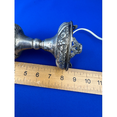 45 - 925 Silver Lamp Base 375g Gross