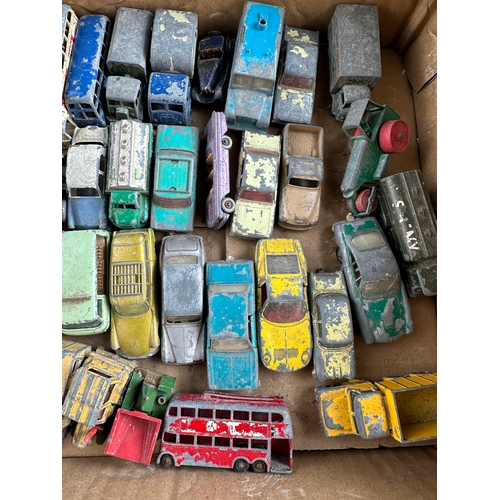 165 - Tray of Play Worn Dinky Cars