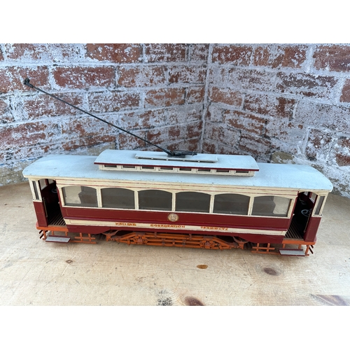 169 - Vintage Scratch Built Large Halifax Tram Model