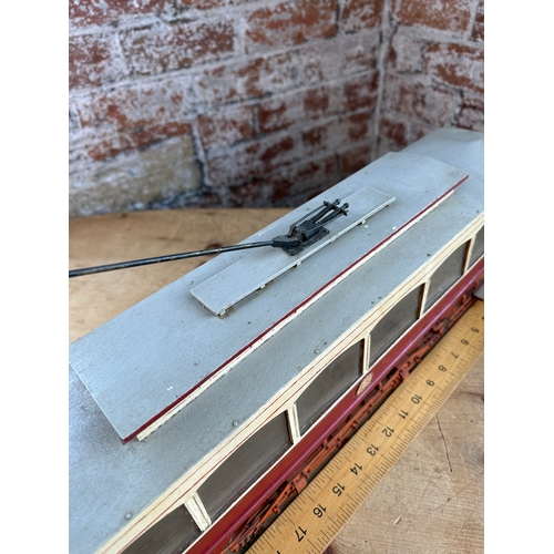 169 - Vintage Scratch Built Large Halifax Tram Model