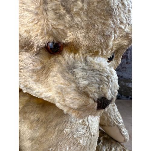 171 - Large Antique Growler Teddy Bear