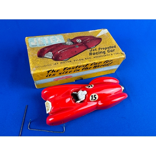 177 - Boxed JETEX Jet Propelled Racing Car with Jetex 50B Motor and Box